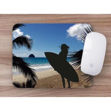 Imagem de Mouse Pad Emborrachado Personalizado Náutico Oceania Praia Mar - Deluz
