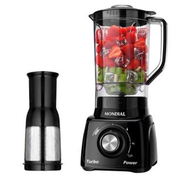 Imagem de Liquidificador Mondial L-99 com Filtro - Copo Cristal, 3 Velocidades +