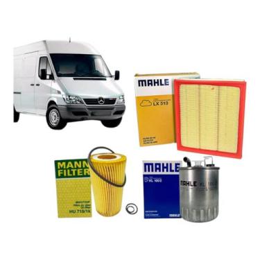 Imagem de Kit Revisão Filtros Sprinter 311/313/413 Cdi - METAL LEVE