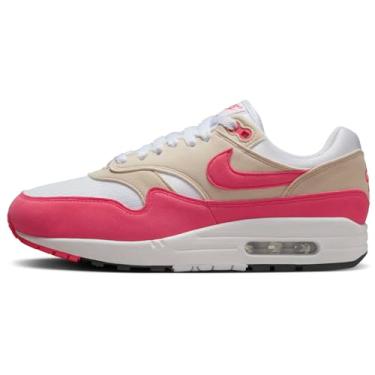 Imagem de Nike Tênis feminino Air Max 1, Branco/Madeira de Orewood Claro/Preto/Rosa Áster, 35