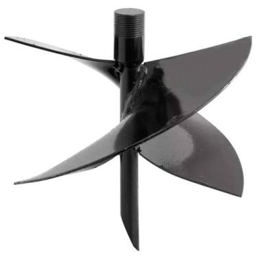 Imagem de Cavadeira Trado 10 POL 25 CM Perfurador de Solo Manual s/ Cabo CADIOLI