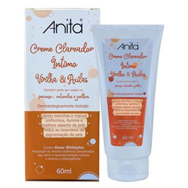 Imagem de Creme Clareador Íntimo Virilha & Axilas 60ml Anita - Anita Cosméticos