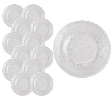 Imagem de Conjunto de 12 Pratos Temperado Acqua 23cm Duralex Fundo Bar - Nadir F