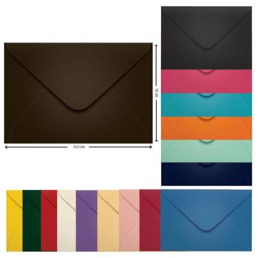 Imagem de Envelope 160x235 Convite Marrom Marrocos  100 Unidades Scri - Scrity