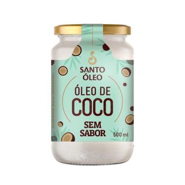 Imagem de Óleo de Coco Sem Sabor 500ml - Santo Óleo