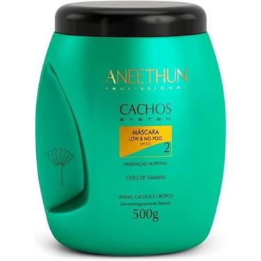 Imagem de Aneethun Cachos System Máscara Low e No Poo -500g