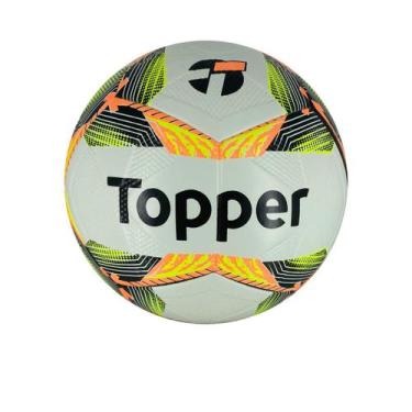 Imagem de Bola de Futsal Topper Slick 2024, Amarelo, Laranja