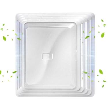 Imagem de S97014094 Grade de cobertura de ventilador de banheiro e lente para Br-oan NuTon HD50L, HD80L, 678, 679, 679FL, 679FLT, 680, 680FL, 680FLT, M680, Dimensões 29 x 26 cm, Lente 6-15 /40.6 cm x 7-15/40.6