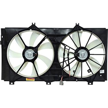 Imagem de Universal Air Conditioner FA 50277C Conjunto de ventilador duplo de radiador/condensador