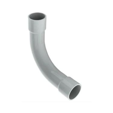 Imagem de Curva P Eletroduto 90 PVC Com Bolsa 1" Branco MASSTER - Masster Plast.