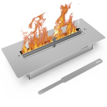 Imagem de Q40 Lareira ecológica para embutir 40cm de abertura da chama - SARO