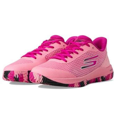Imagem de Skechers Tênis feminino Go Train Arch Fit Viper Court Pro - Pickleball, rosa, 37