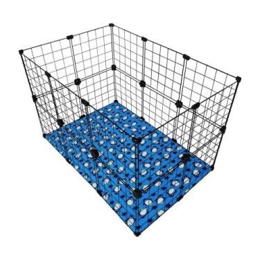 Imagem de Cercado Porquinho Da ÍNdia 60x90x60cm Preto Com Soft - IGUANNA, PRETO