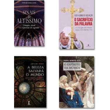 Imagem de KIT 4 LIVROS Significado da Liturgia Espírito da Música + beleza salva