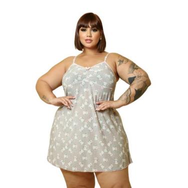 Imagem de Kit com 10 Camisola Baby Doll de Liganete Estampa Variadas - Luega Mod