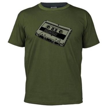 Imagem de Camiseta - Fita K7 - DASANTIGAS, Green pea, Green pea, GG