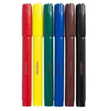 Imagem de Caneta Hidrocor BIG - Cores - Leo&Leo - Jocar