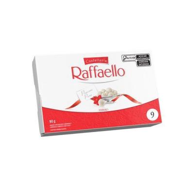 Imagem de Bombom Raffaello FERRERO 90g, 9 Unidades