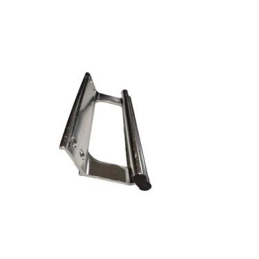 Imagem de Puxador Aluminio Madeira Buzio Porta Portao Brilhante 145mm - VCB