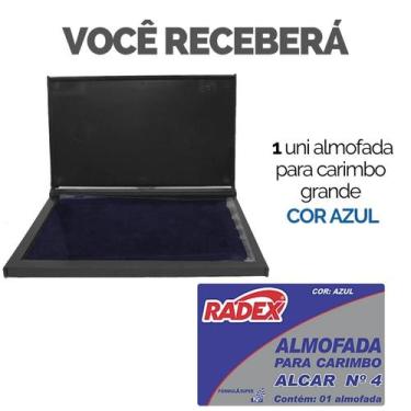 Imagem de Kit Tinta Refil + Almofada Carimbo Alto Rendimento - Escolha Seu Kit -