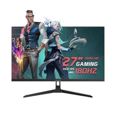 Imagem de Monitor Gamer New Hero Blade Super 27", IPS, Quad HD, 180Hz, 1ms, FreeSync, HDMI e Display Port, Preto