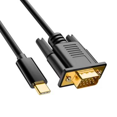 Imagem de Cabo Conversor USB-C Para DVI-D - 1.8 Metros  24+1 Pinos  Chipset Interno (USB-C M X DVI-D M) Comtac