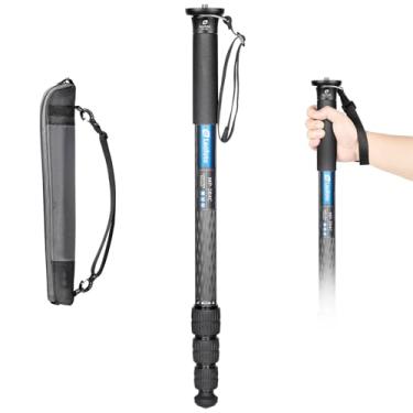 Imagem de Leofoto MP-284 CF Monopé de fibra de carbono 165 cm de altura, 4 seções