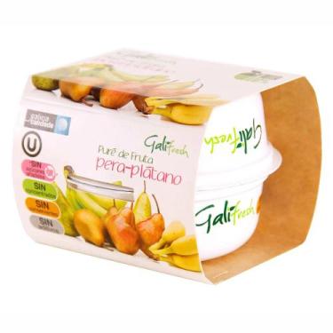 Imagem de Purê de frutas Galifresh pera-banana 2un 100g