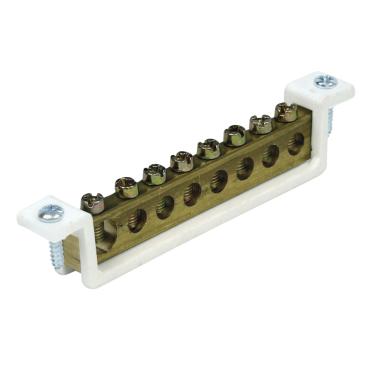 Imagem de Barramento Neutro/Terra P/Quadro 12/16 Disjuntores Ref. EZ9E33B08 - Schneider