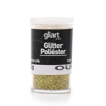 Imagem de Glitter Poliéster 3,5g - Gliart, Ouro