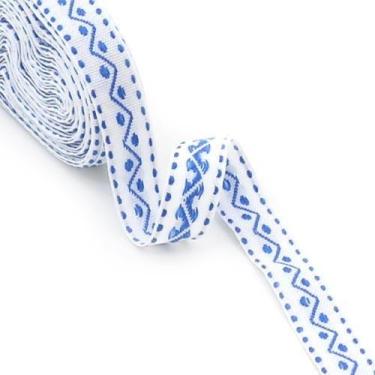 Imagem de Fita Galão Zig Zag Marwan 15mm - 10 Metros, 012 - AZUL ROYAL