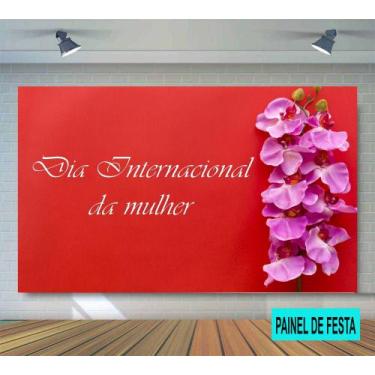 Imagem de Painel dia internacional da mulher - impressão digital