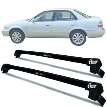 Imagem de Rack Teto Aluminio Prime Toyota Corolla 97 a 2001 PTO PR211