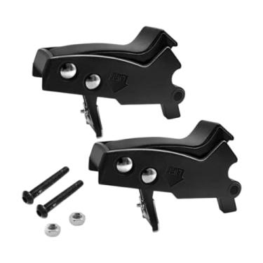 Imagem de Ioensy 2 peças suportes de liberação da alavanca de bloqueio suportes de montagem de serra de esquadria portátil profissional reutilizável versátil suportes