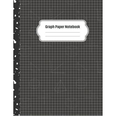 Imagem de Graph Paper Notebook: Quad Lined Ruled Graph Paper Study Composition Notebook, Math and Science Grid Paper