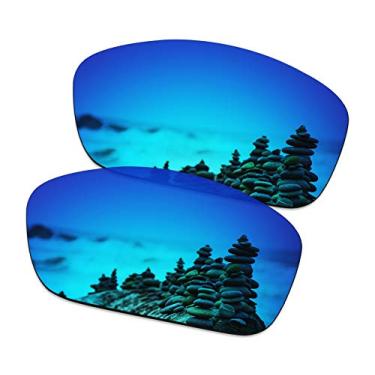 Imagem de SmartVLT Lentes de reposição masculinas Ice Blue para óculos de sol Oakley Canteen 2014 OO9225