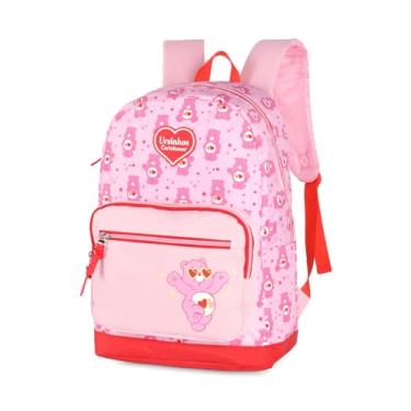 Imagem de Mochila Costas Escolar p/Laptop Ursinhos Carinhosos Licenciada - Vermelho