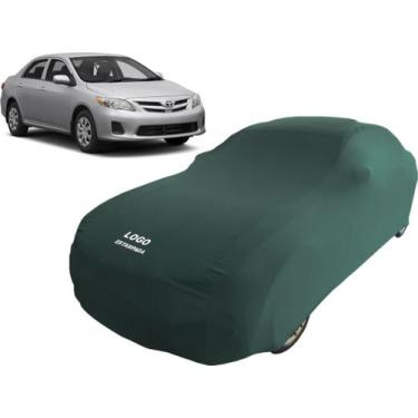 Imagem de Capa Cobrir Carro Automotiva Protetora Toyota Corolla Xei - Mz, Verde