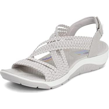Imagem de Skechers Sandália Esportiva Feminina, Natural, 10