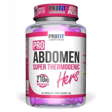 Imagem de Termogênico Pro Abdomen Hers 60 Cápsulas - Profit Laboratórios Sem Sabor-Unissex