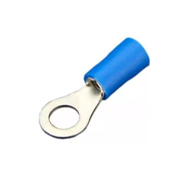 Imagem de Terminal Argola Olhal Préisolado 1,5 A 2,5mm Azul  300un Rv24 - Formig