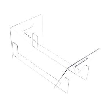 Imagem de Ｂｅｓｇａ Record Storage titular Record Display Stand, organizador de desktop, Record Stand for Vinyl Record Books CD Revistas