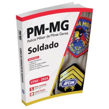 Imagem de Apostila PM-MG 2023 - Soldado (CFSd - 2024) - APCON