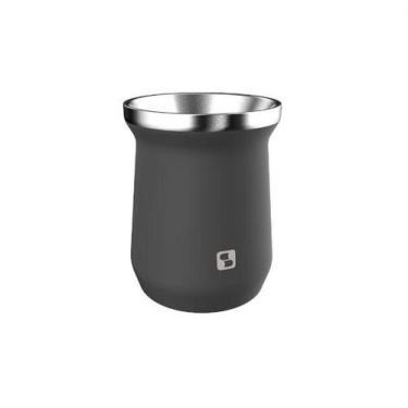 Imagem de Cuia termica de chimarrão everest 250ml cinza soprano