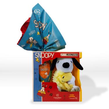 Imagem de Ovo de Páscoa ao Leite Pelúcia Snoopy com Woodstock 170g