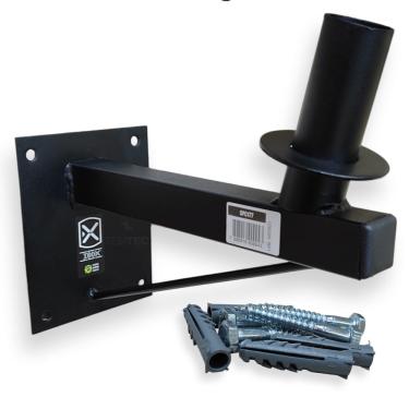 Imagem de Suporte Caixa De Som Alto Falante Copo Aço 25Kg Profissional