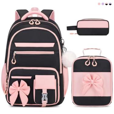 Imagem de Mochila DIGOBAY para meninas com lancheira e estojo