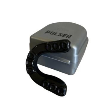 Imagem de Protetor Bucal c/Estojo Pulser Muay Thai Boxe Kickboxing (Preto)