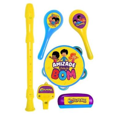 Imagem de Kit Musical Da Amizade 3 Palavrinhas Original, Yes Toys, Com 6 Instrum
