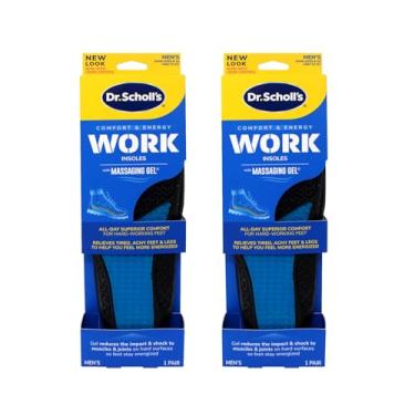 Imagem de Dr. Scholls Work Massageaging Gel Masculino (Tamanho 8-14) (pacote com 2)